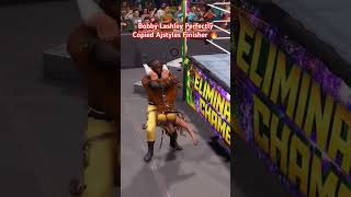 #bobbylashley Perfectly Copied #ajstyles #Finisher #valhalla #wwe2k25 #royalrumble25 #wwe2k25game