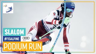 Marco Schwarz | 3rd place | Zagreb | Men's Slalom | FIS Alpine