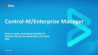 How to define a Rule Based Calendar for a holiday that do not always fall on the same day