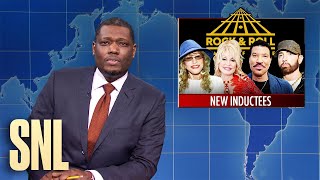 Weekend Update: Rock & Roll Hall of Fame Inductees, World's Oldest Living Dog - SNL