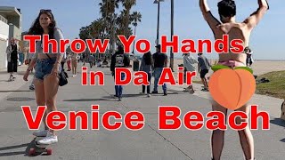 Santa Monica Beach Pier to Venice Beach Virtual Bike Tour Grind THROW YO HANDS IN DA AIR.