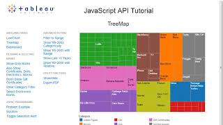 Tableau Training & Tutorials 13 10 APIs Javascript API Utility Functions