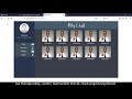 Live chat app | Part25 Get contacts from db | Javascript, AJAX, HTML, CSS, JSON, PHP, MYSQL Tutorial