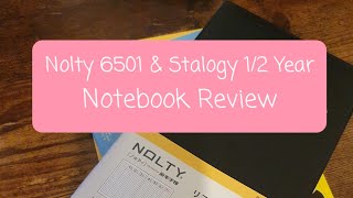 Japanese Planner \u0026 Notebooks Review / Nolty 6501 Stalogy / 2022 Planner / Planners and Pens