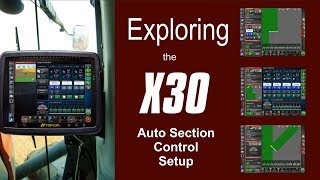 Bourgault X30 Auto Section Control Setup