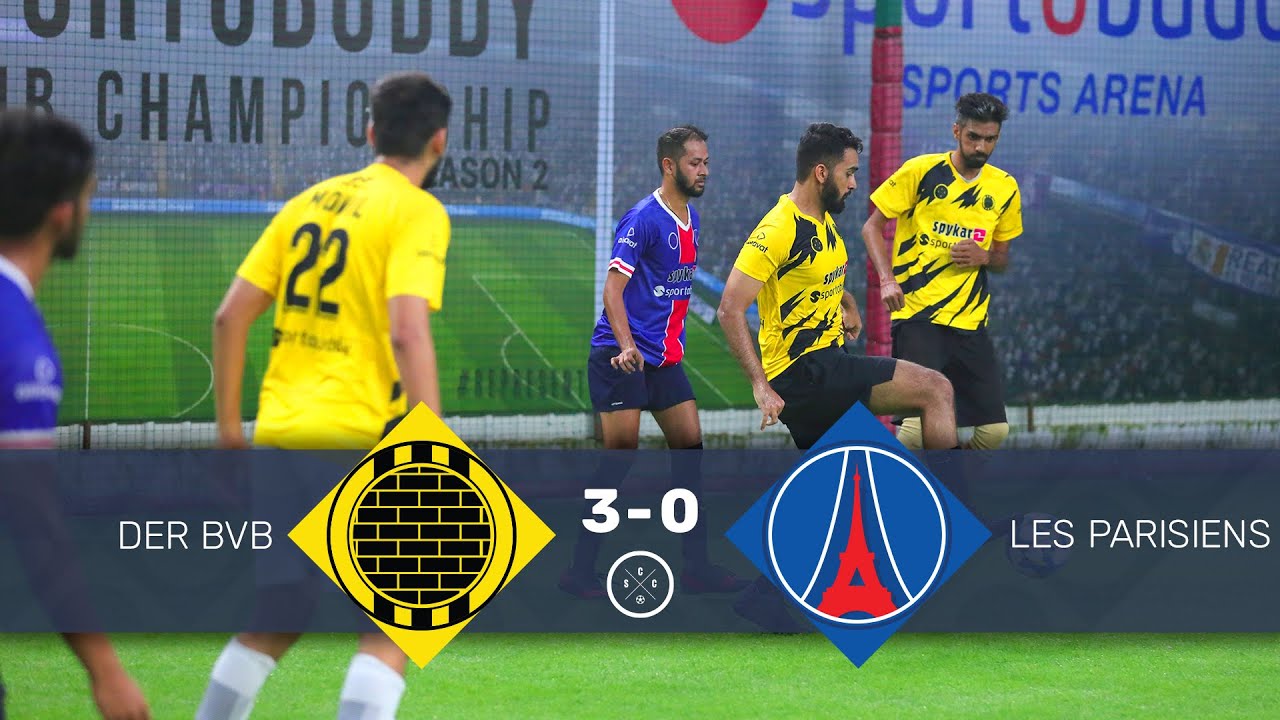 Der BVB Vs Les Parisiens | Match 5 | Sportobuddy Club Championship ...