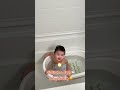 妈妈给bb洗澡🛁 baby好开心😊 destiny dreams