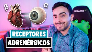 Farmacologia - Receptores Adrenérgicos (Alfa e Beta) │ Medicina Resumida