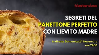 Masterclass Segreti del Panettone Perfetto con Lievito Madre