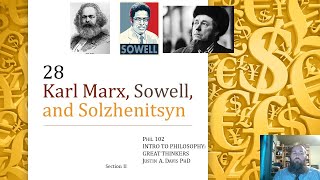 Phil 102 28 Marx \u0026 Solzhenitsyn