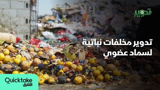 تدوير | مخلفات نباتية لسماد عضوي