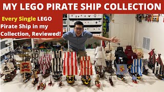 My Massive LEGO PIRATE Ship Collection! Classic, Modern, and LOTR/Caribbean! Ranked and Reviewed