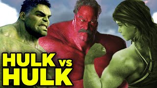 SHE-HULK Revealed! Hulk vs Red Hulk & Avengers Endgame Theory!