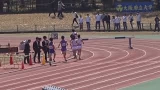 第67回大阪学生陸上競技選手権大会　男子3000ｍSC決勝