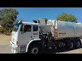 City of Gosnells garbage ex Wanneroo (96114) slamming bins