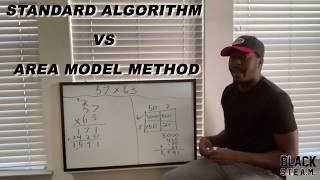 Standard Algorithm Vs Area Model Method- DO WHAT WORKS BEST FOR YOUR KIDDOS