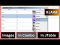 How to Add ComboBox with Images in JTable | Java Swing Tutorial [ With Source Code ]