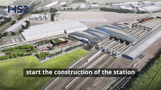 HS2 progress: clearing the site to build the station at Old Oak Common