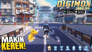 Game Digimon mobile Resmi ini Makin Keren! Digimon Source Code CBT Gameplay (Android)