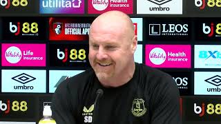 Shots on target and the amount of goals, that's what needs to change - Dyche