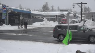 Senior Reporter Don Nelson reminding to stay safe on the roads and outside in McCall