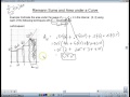 Riemann Sums and Area Under a Curve