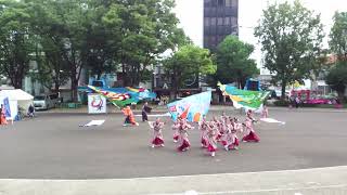 滋賀県よさこいチーム　近江笑人　どまつり2022ナディアパーク矢場公園1日目