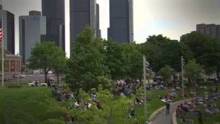 Detroit Symphony Orchestra plays at Blue Cross Blue Shield of Michigan