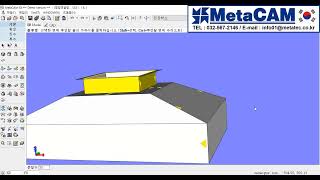 3D 판금 프로그램으로 사각 호퍼 전개도 작성