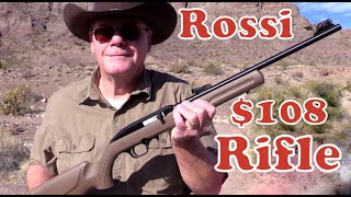 Rossi RS22 Rimfire Rifle - Best $108 I Ever Spent on a .22 Rifle! I Love This Brown Stock Beauty!