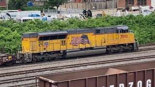 UP #3092 at St. Louis, MO (May 20, 2022)