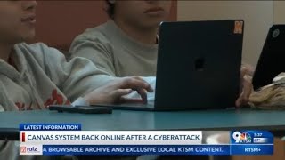 Canvas back online after impacting students