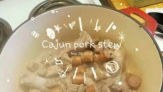 Cajun Pork Stew