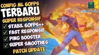 New Update ‼ Config ML Anti Lag 60-120FPS Super Smooth | Lag Fix Frame Drop | Mobile Legends