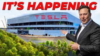 Elon Musk OFFICIALLY OPENED Tesla Gigafactory Texas