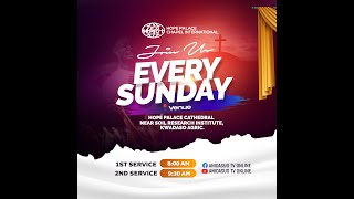 Sunday, First Service with Bishop Dr. Seth Osei Kuffour || 12.01.2025.