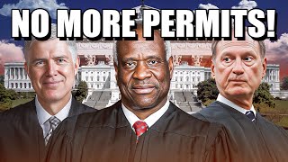 BREAKING!!! Supreme Court Emergency Decision To End All Firearm Permits Nationwide Put In Motion!