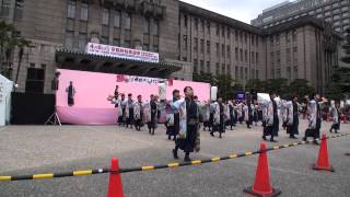 かんしゃら（京都さくらよさこい2014 1日目）京都市役所前広場会場