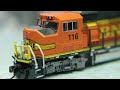 review fox valley model emd gp60m bnsf n scale