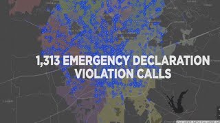 1,300+ police calls made to SAPD for emergency declaration violations, officials say