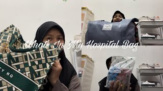 What's in My Hospital Bag 2024 | Second Baby | Hospital Kerajaan