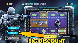 CHOOSE YOUR DISCOUNT EVENT CP COST LEGENDARY BK57 FLASH FREEZE CODM S9 2024 COD MOBILE SEASON 9