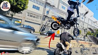 BIKERS' WORST NIGHTMARES COME TRUE - Crazy Motorcycle Crashes#1.