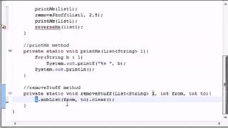 Intermediate Java Tutorial 7 LinkedList Program