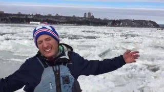 How to go Ice Canoeing in Quebec City