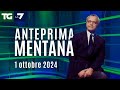 L'anteprima di Mentana del Tg La7 del 1 ottobre 2024