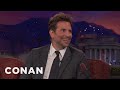 Bradley Cooper Recently Watched "The Hangover 3" On Cable - CONAN on TBS
