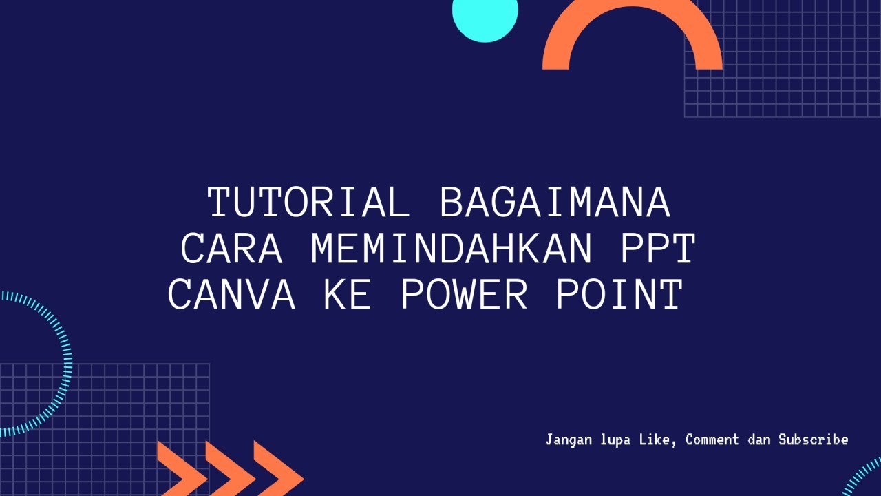 Cara Memindahkan Ppt Canva Ke Powerpoint - YouTube