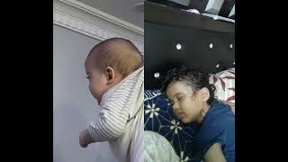 Chote or bde bachcho m antar #baby #funny #cute #babygirl