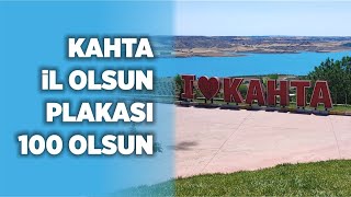 Kahta İl Olsun Plakası 100 Olsun